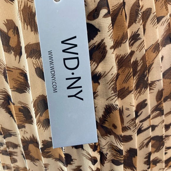 WD.NY Leopard Print Pleated skirt - maxi - Picture 2 of 3